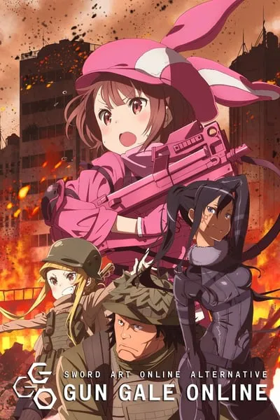 Anime Sword Art Online Alternative: Gun Gale Online II Online HD